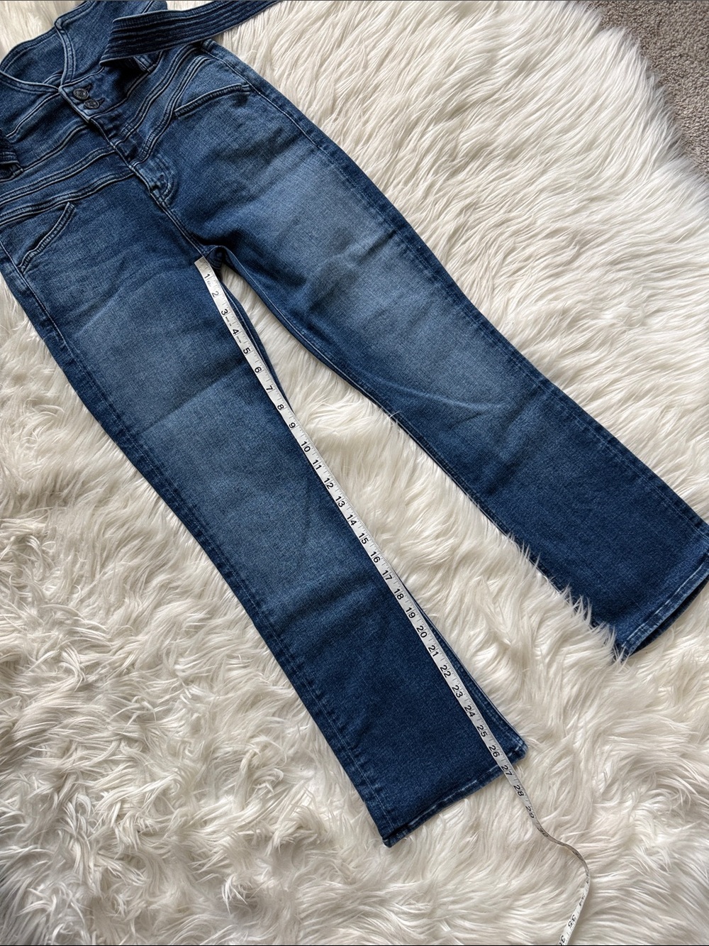 MOTHER “The Triple Stack Insider Ankle” Chick Flick Jeans Size 25 - Picture 15 of 15